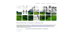 Desktop Screenshot of hudsonlanddesign.com